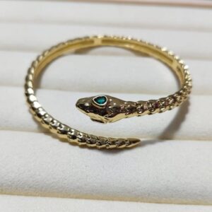 Anti Tarnish Stainless Steel Good And Very Fine Quality Snake Kada Bracelet Adjustable