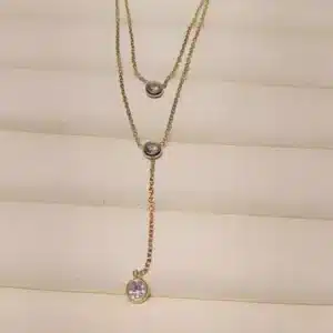 Double layer chain single studed Antiturnish daily wea