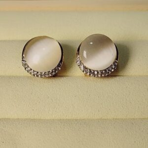 Anti Tarnish Stainless Steel Waterproof Chain Pendant Set With Earrings