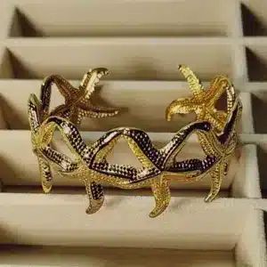 Star Look Anti-tarnish Free Size Bracelet