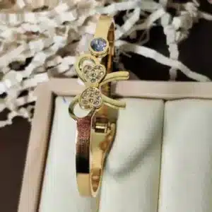 Bow Style Bracelet Studded Look Anti-tarnish Daily Wear